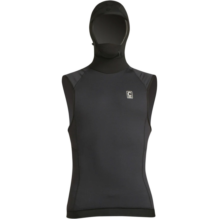 2025 C-Skins Männer Thermal Skins Kapuzenweste C-HDIMH - Black